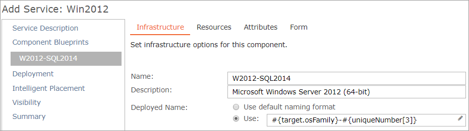 Add Service page Add Service page